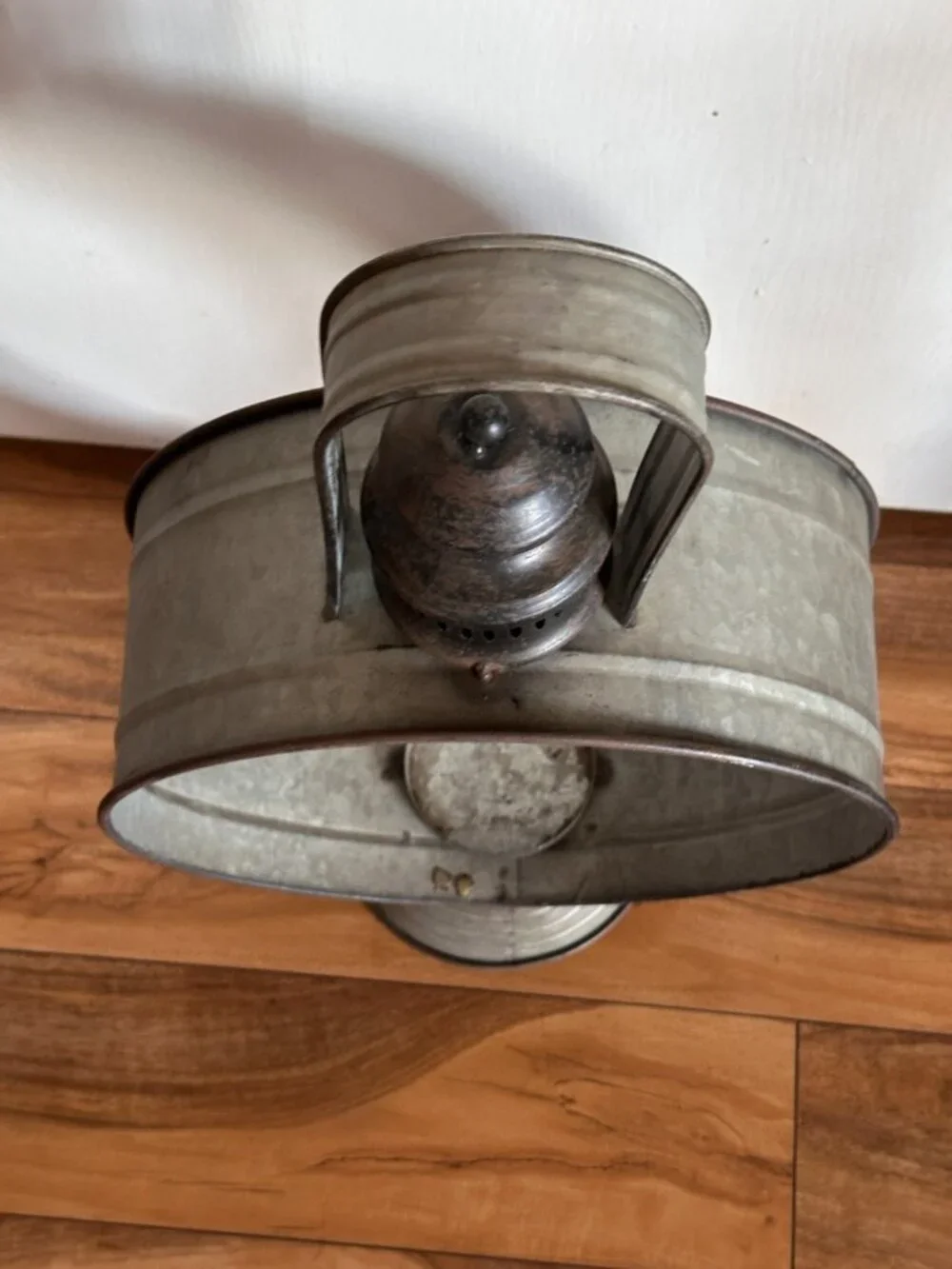 Metal Lantern Candle Plant Holder Farmhouse Decor Rustic Galvanized Lantern 22